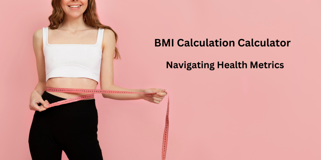 BMI Calculation Calculator Illustration